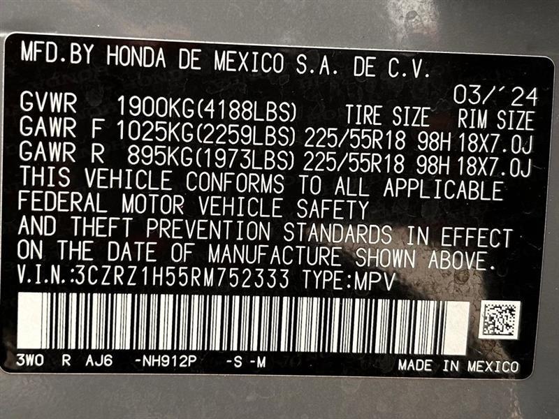 Honda HR-V Sport 2024