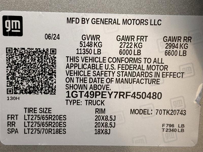 GMC Sierra 2500HD AT4 Crew Cab 4WD 2024