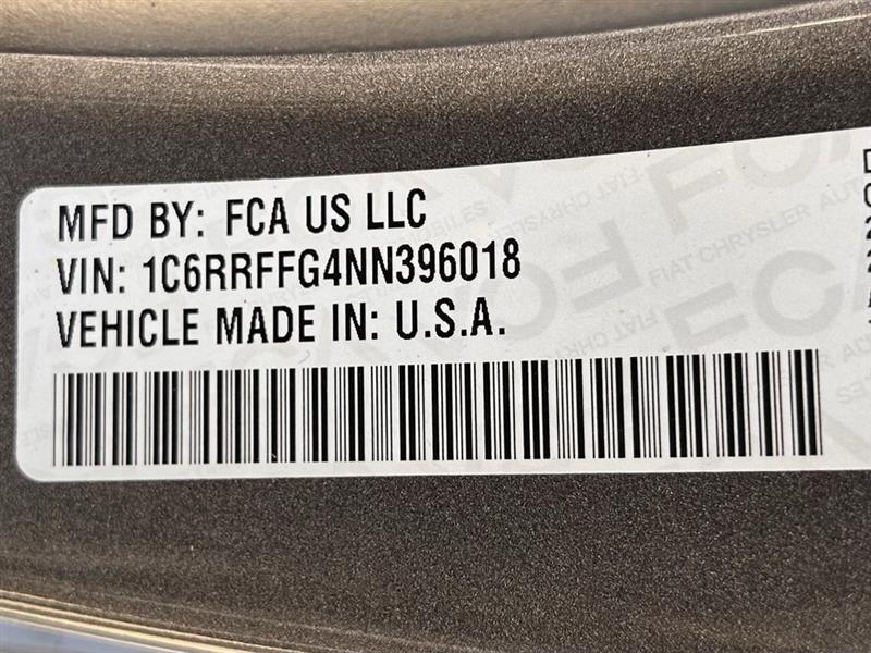 RAM 1500 Big Horn Crew Cab SWB 4WD 2022