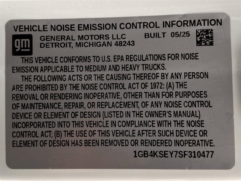 Chevrolet Silverado 3500HD Work Truck Crew Cab 4WD 2025