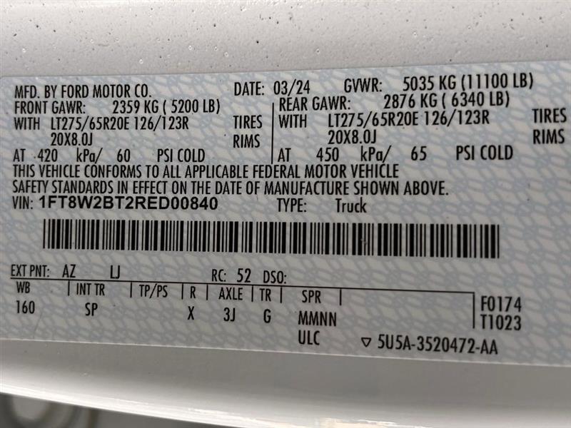 Ford F-250 SD King Ranch Crew Cab 4WD 2024