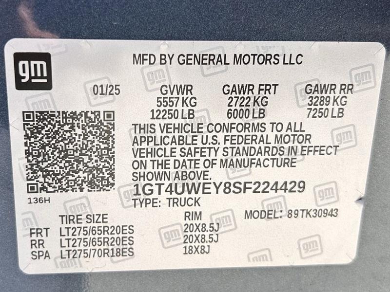 GMC Sierra 3500HD Denali Crew Cab 4WD 2025