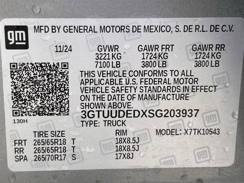 GMC Sierra 1500 SLT Crew Cab 4WD 2025