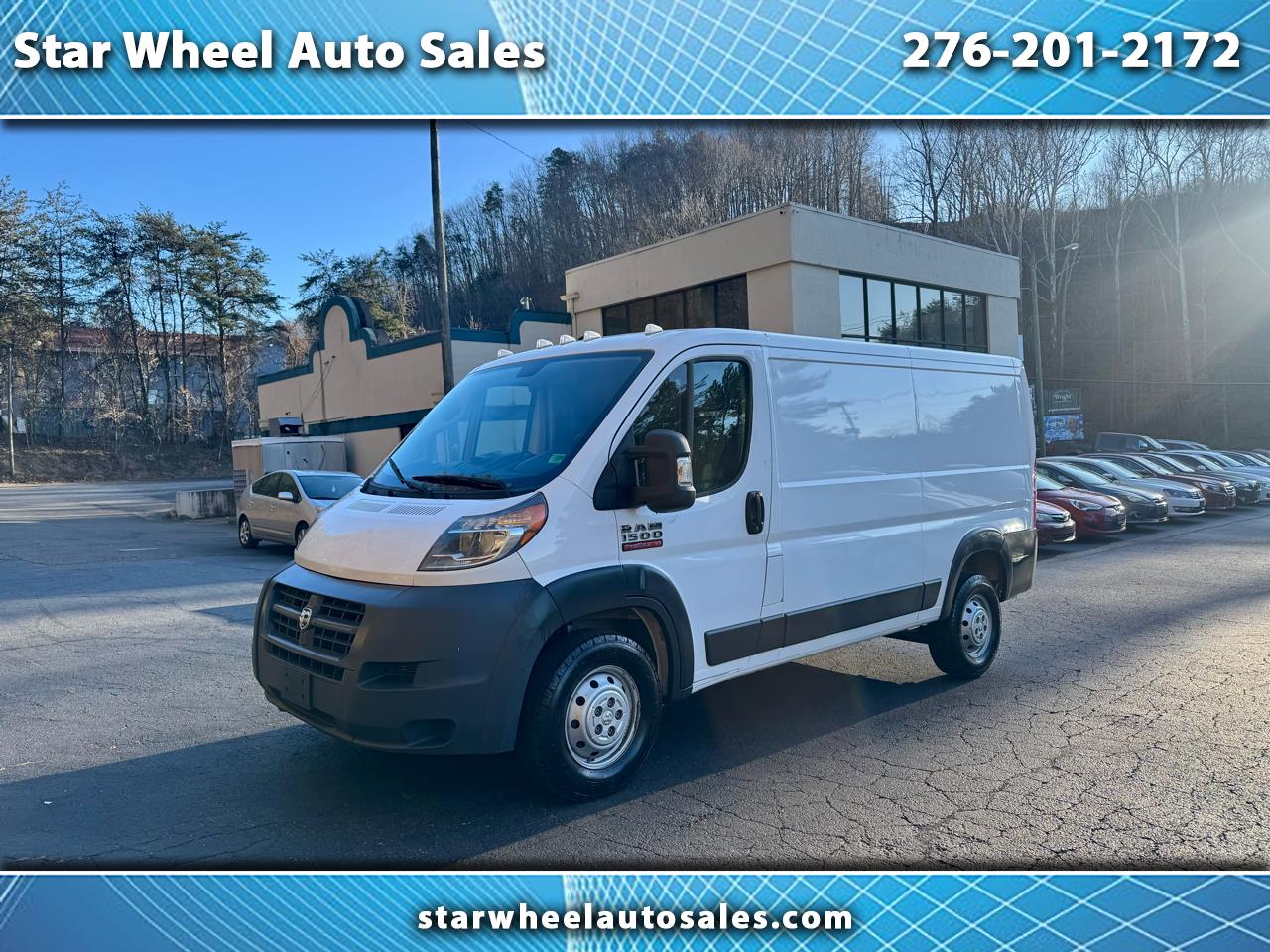 RAM Promaster 1500 Low Roof Tradesman 136-in. WB 2017