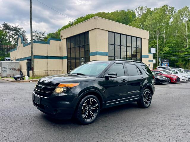 Black 2015 Ford Explorer Sport 4WD SUV / Crossover All-Wheel Drive Automatic