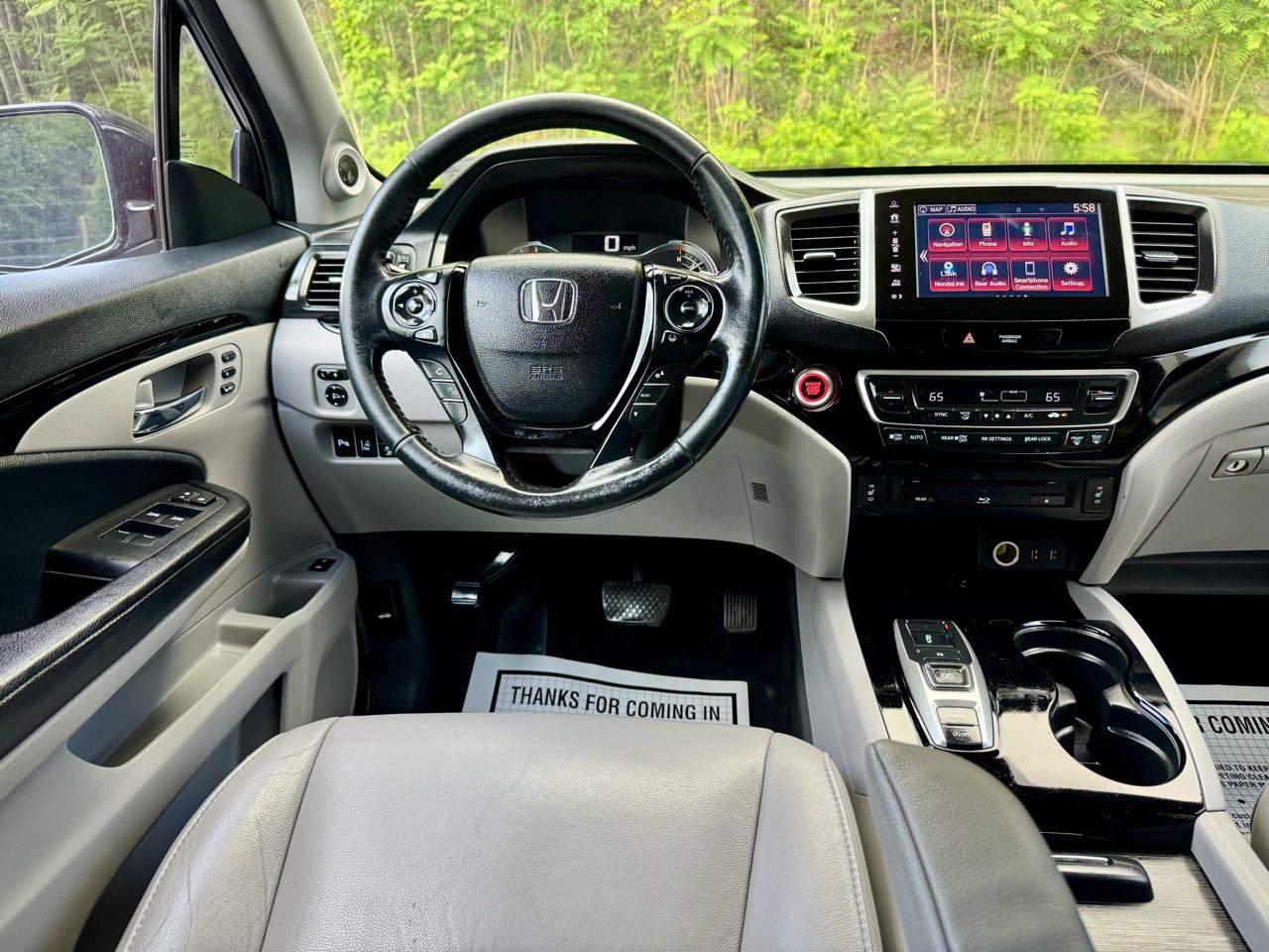 Honda Pilot Touring 2WD 2017