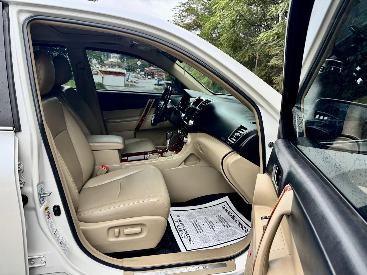 Toyota Highlander Limited 4WD 2012