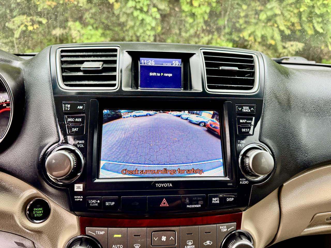 Toyota Highlander Limited 4WD 2012