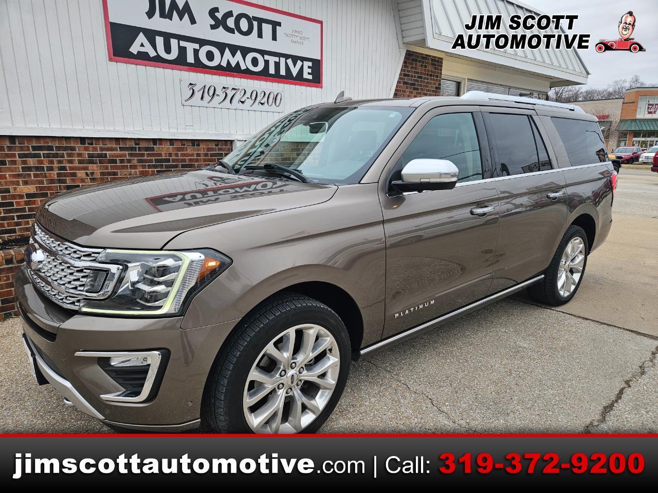2018 Ford Expedition Max Platinum 4x4