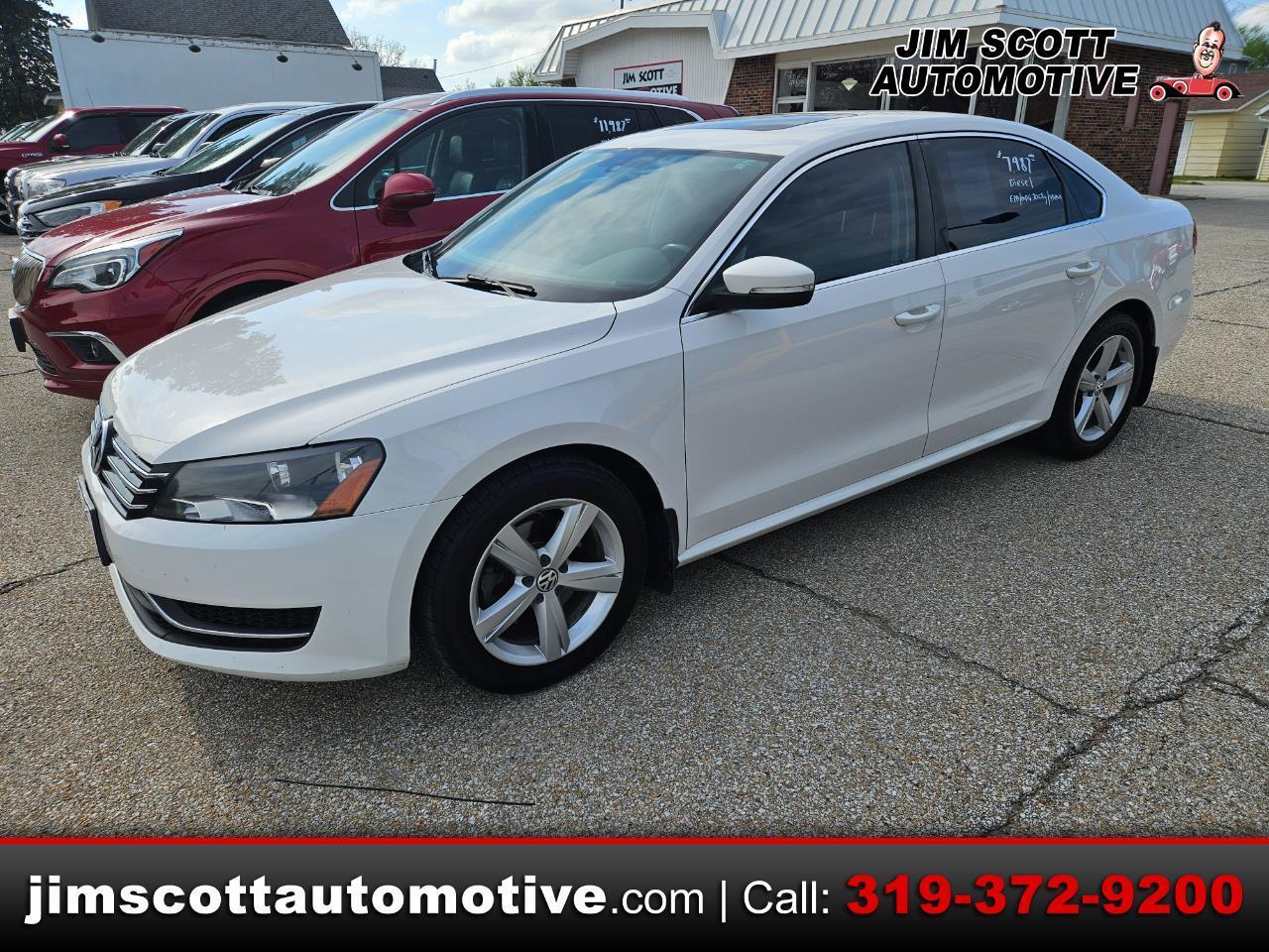 Volkswagen Passat 4dr Sdn 2.0L Manual TDI SE 2013