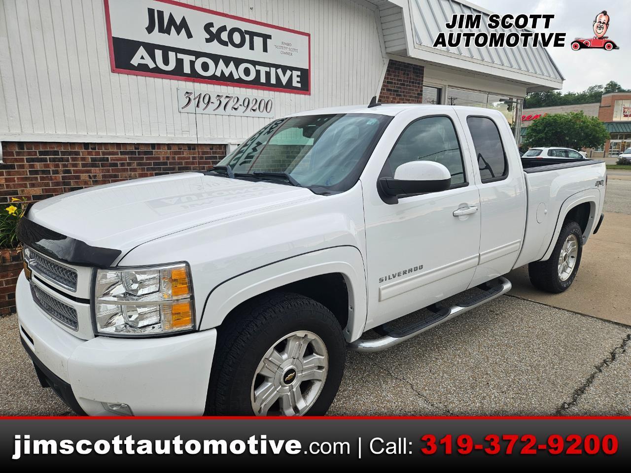 2012 Chevrolet Silverado 1500 4WD Ext Cab 143.5" LTZ