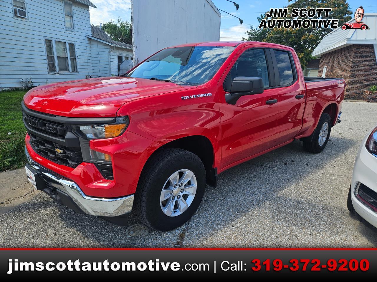 Chevrolet Silverado 1500 4WD Double Cab 147" Work Truck 2023