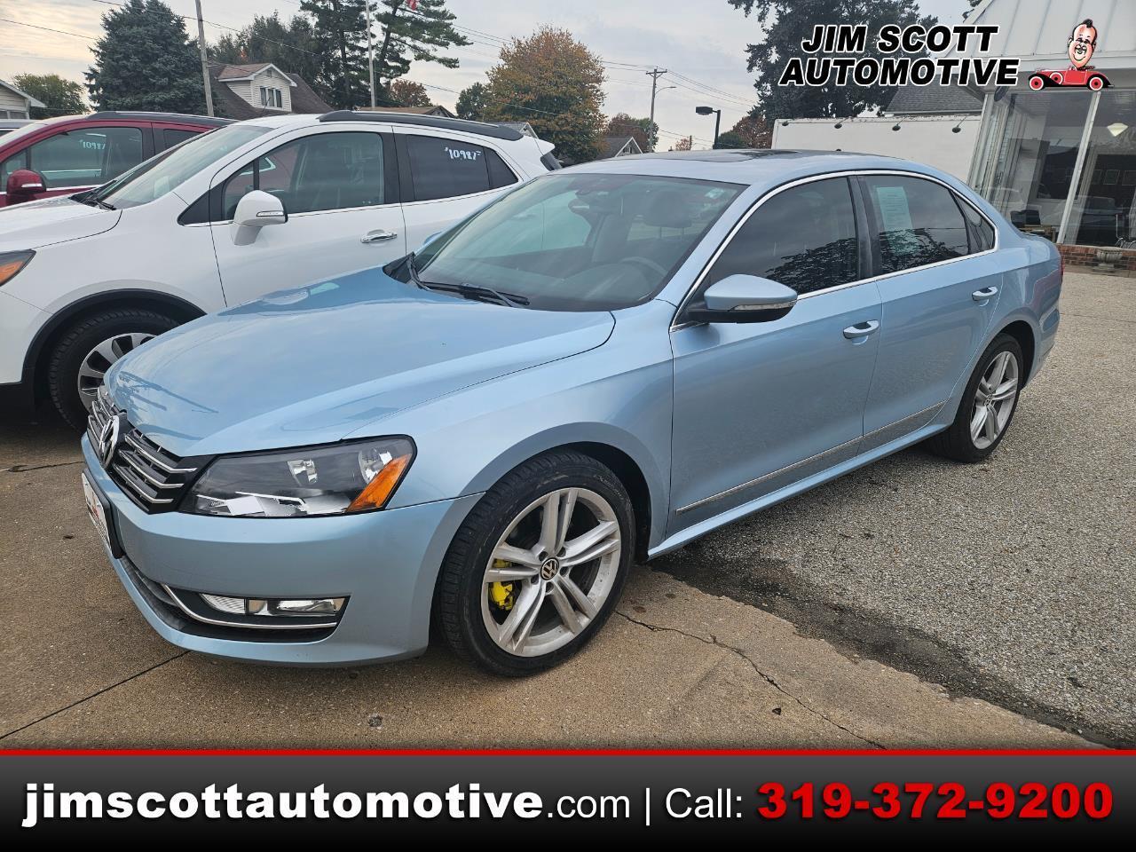 Volkswagen Passat 4dr Sdn 2.0L DSG TDI SEL Premium 2012