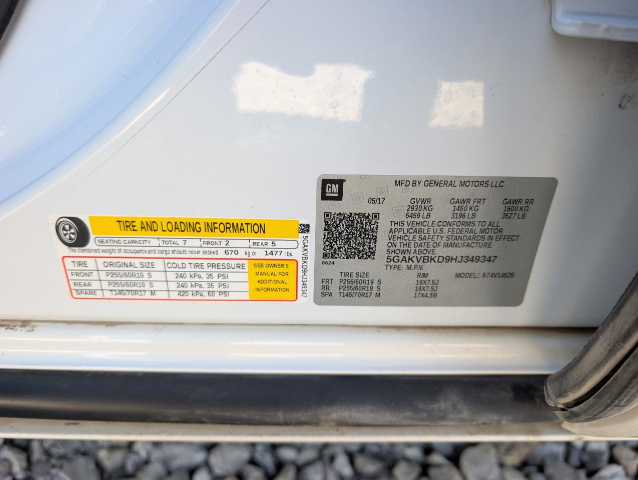 Buick Enclave Leather AWD 2017