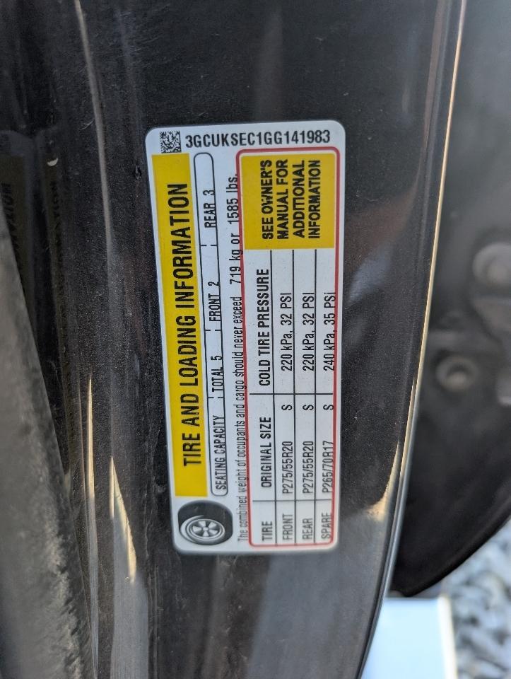 Chevrolet Silverado 1500 4WD Crew Cab 143.5" LTZ w/1LZ 2016