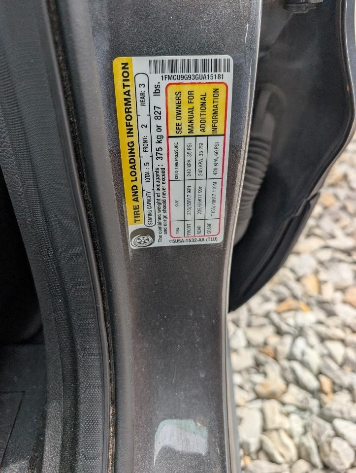 Ford Escape SE 4WD 2016