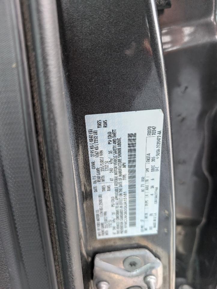 Ford Escape SE 4WD 2016