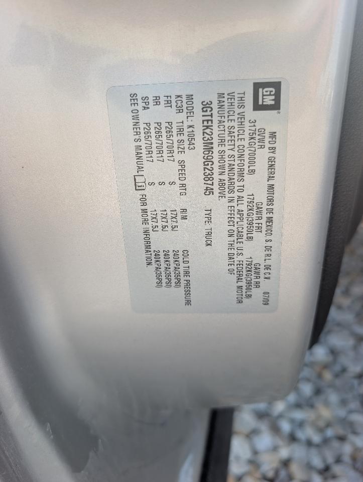 GMC Sierra 1500 4WD Crew Cab 147" SLT 2009