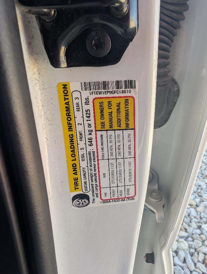 Ford F-150 4WD SuperCrew 145" XLT 2016