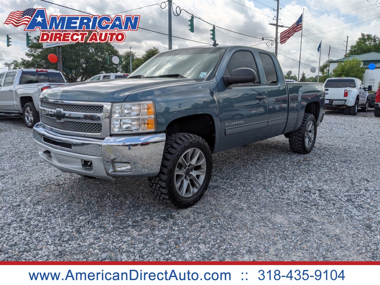 Used 2012 Chevrolet Silverado 1500 4WD Ext Cab 143.5" LT for Sale in