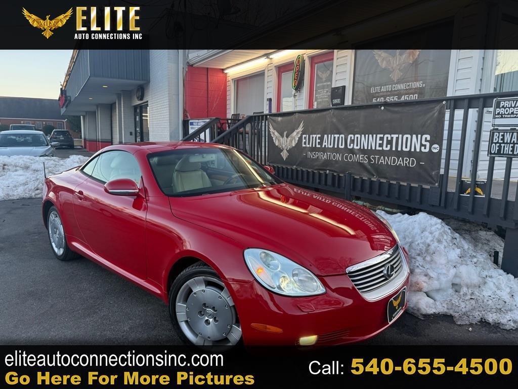 2002 Lexus SC 430 Convertible