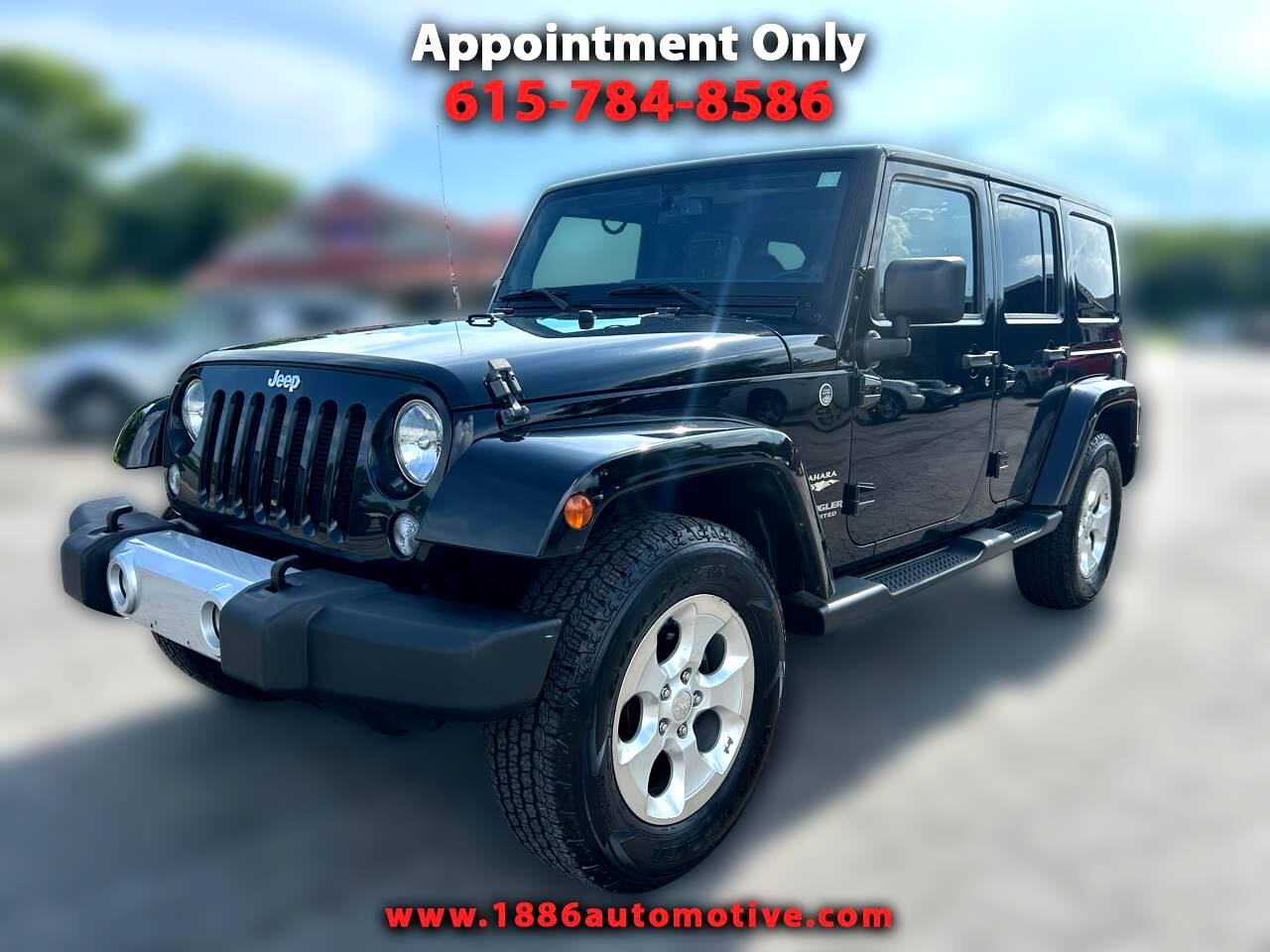 2014 Jeep Wrangler Unlimited Sahara 4WD