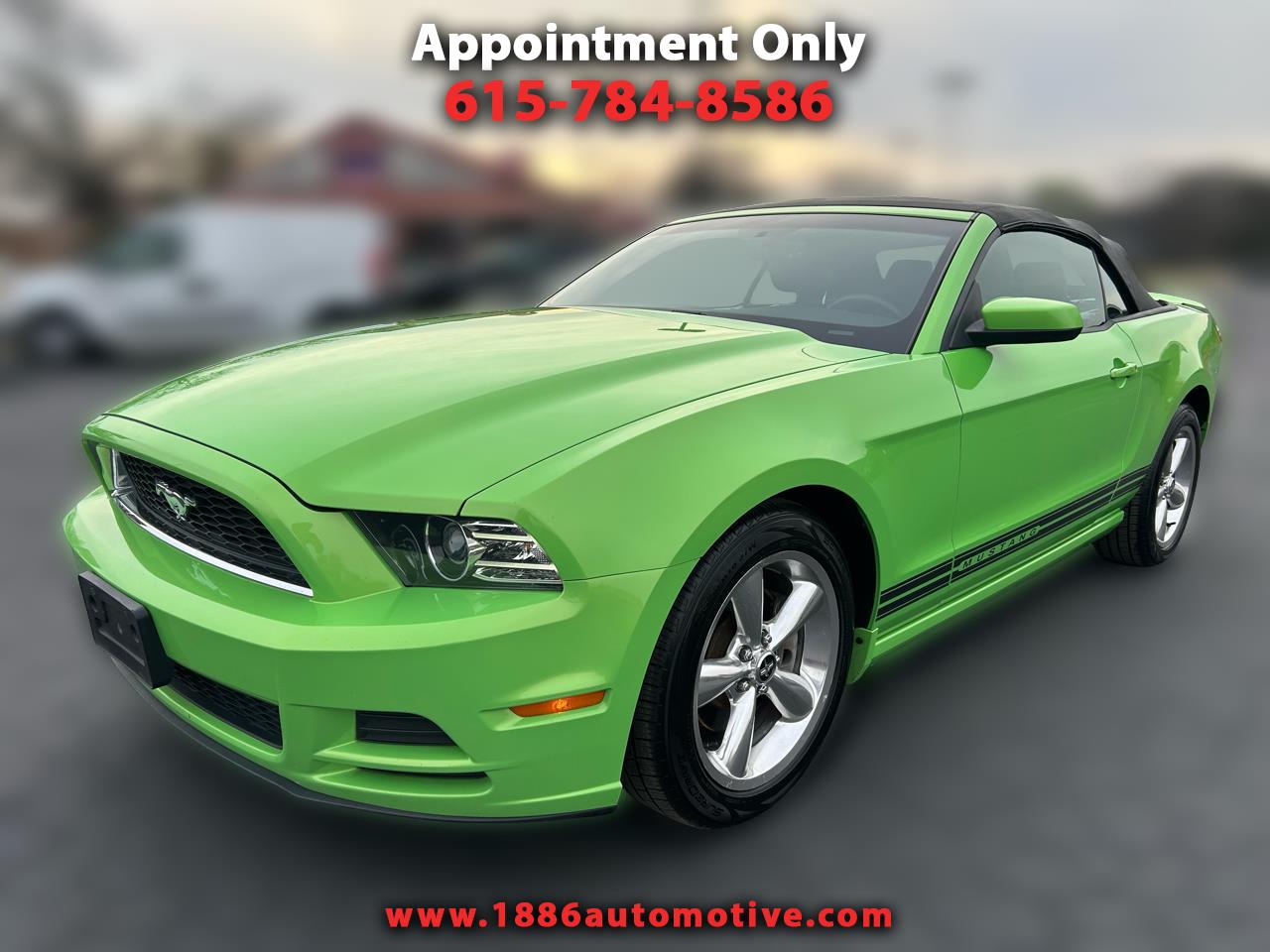 2013 Ford Mustang V6 Convertible