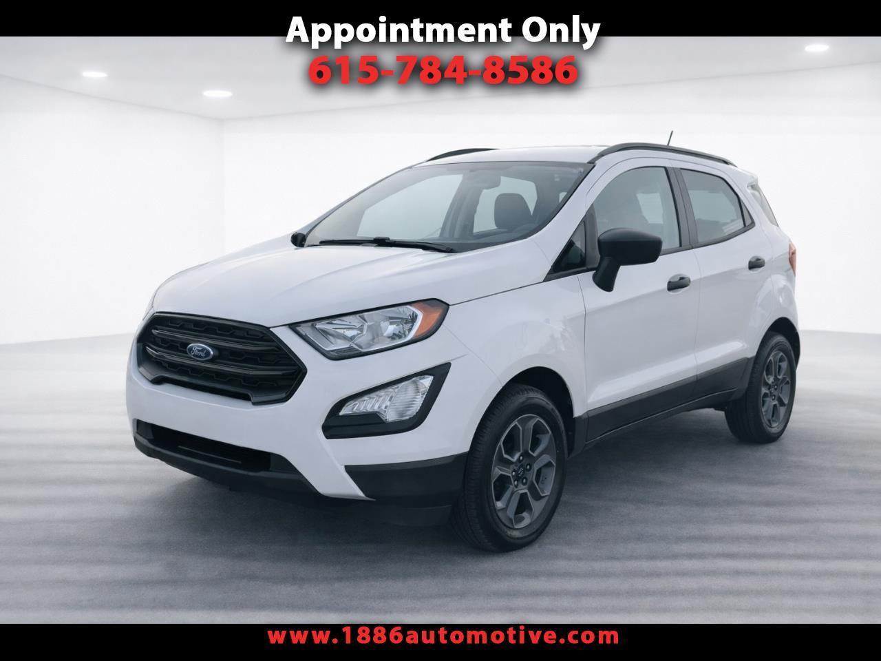 2020 Ford EcoSport S 4D SUV FWD