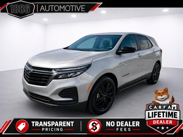Silver 2024 Chevrolet Equinox SUV / Crossover Front-Wheel Drive 6-Speed Automatic