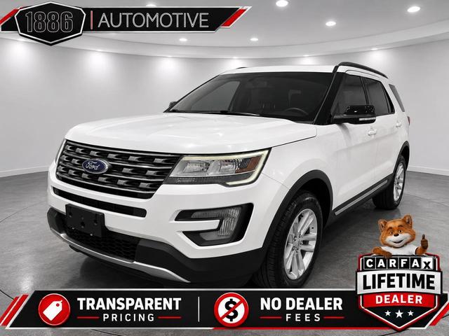 White 2017 Ford Explorer SUV / Crossover Front-Wheel Drive Automatic