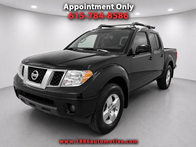 Black 2006 Nissan Frontier Pickup Truck Rear-Wheel Drive Automatic