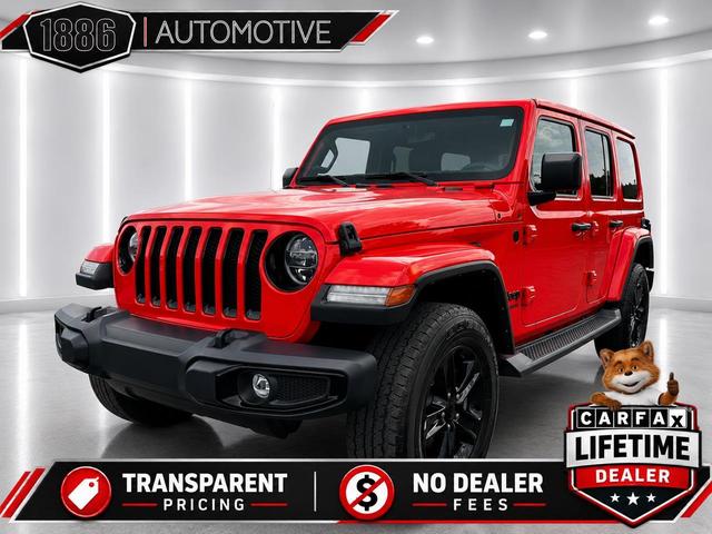 Red 2021 Jeep Wrangler SUV / Crossover Four-Wheel Drive Automatic