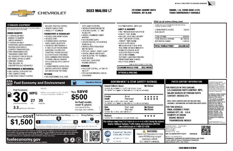 2023 Chevrolet Malibu 1LT - Photo 32