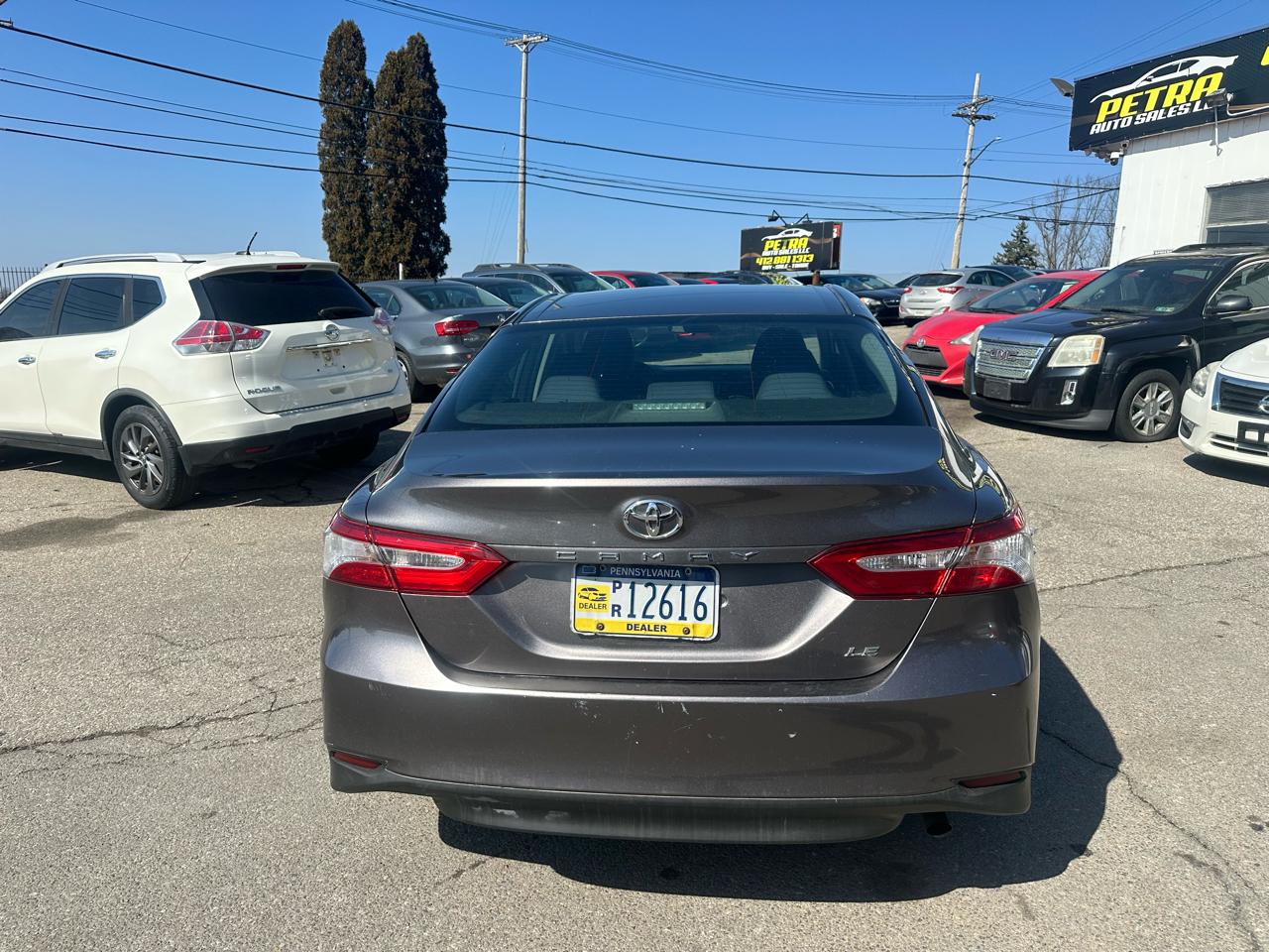 Toyota Camry LE 2018