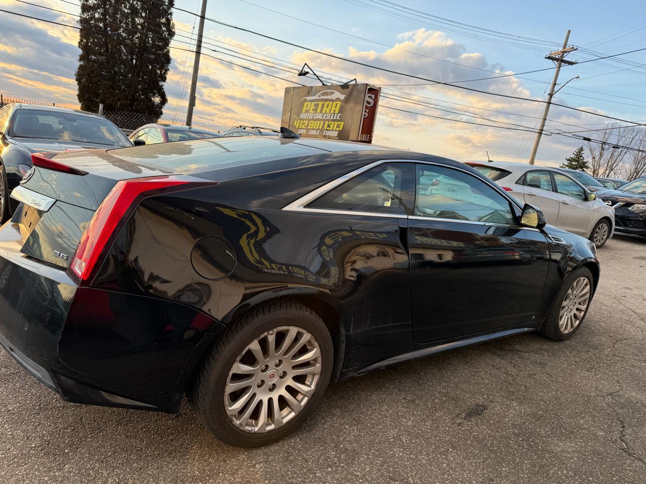 Cadillac CTS Base Coupe AWD 2011