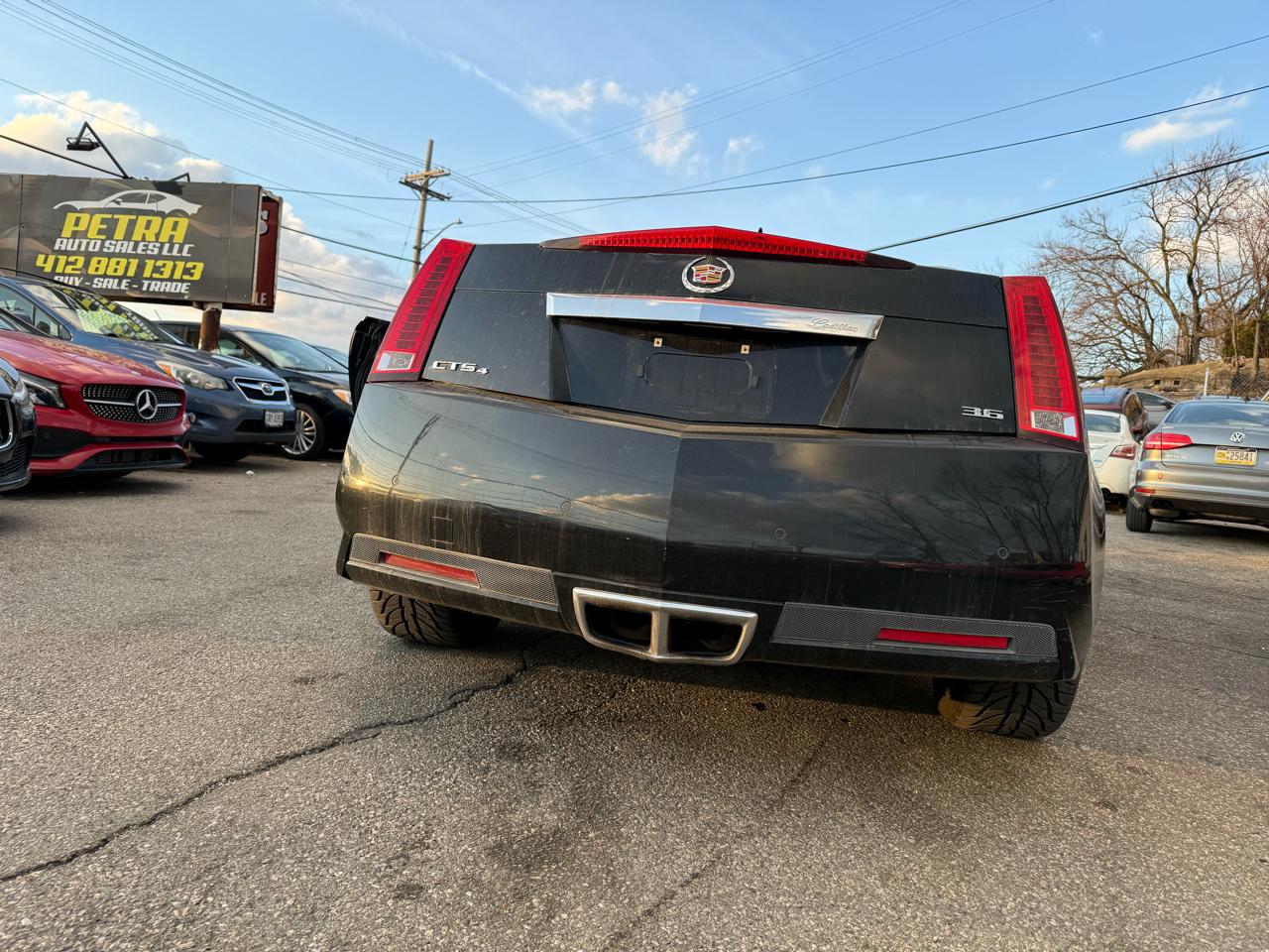 Cadillac CTS Base Coupe AWD 2011