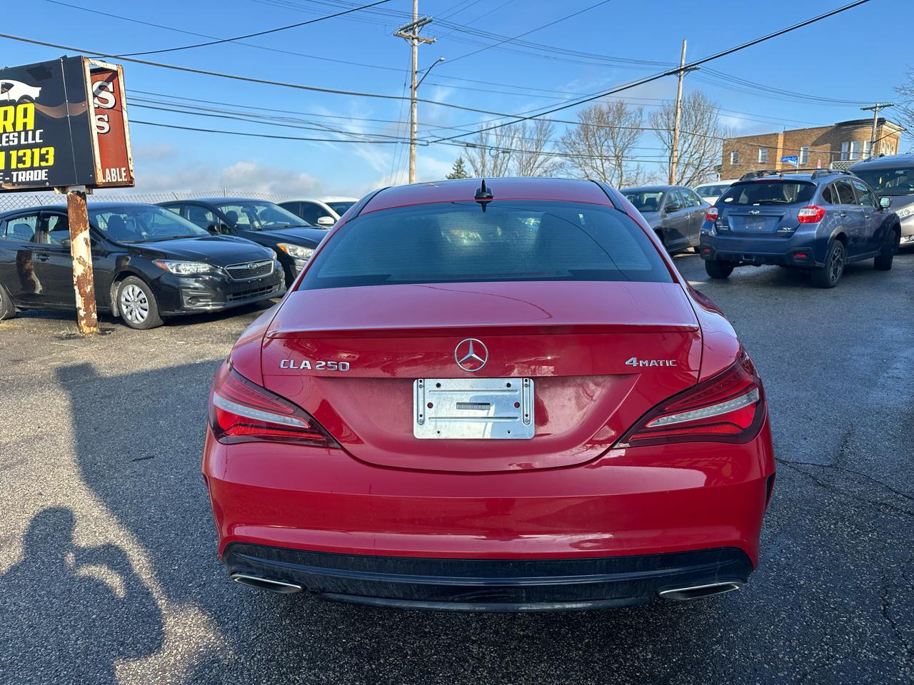Mercedes-Benz CLA-Class CLA250 4MATIC 2018