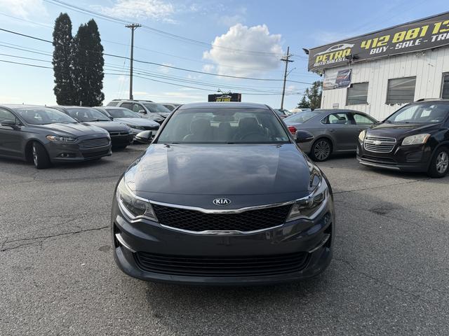 Blue 2017 Kia Optima Sedan Front-Wheel Drive Automatic