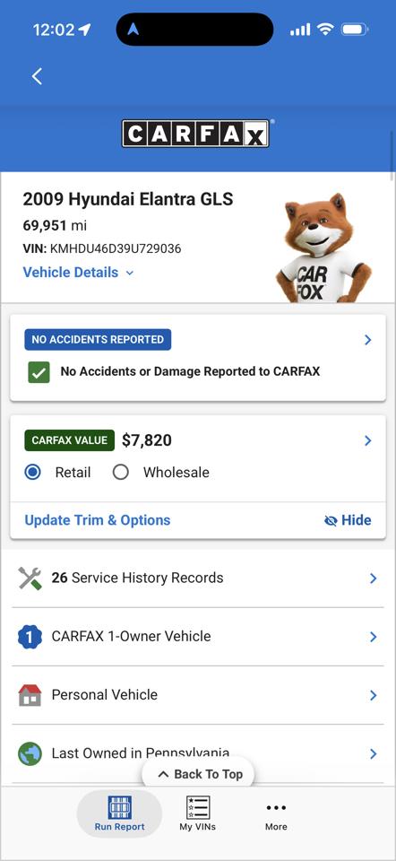 Hyundai Elantra GLS 2009