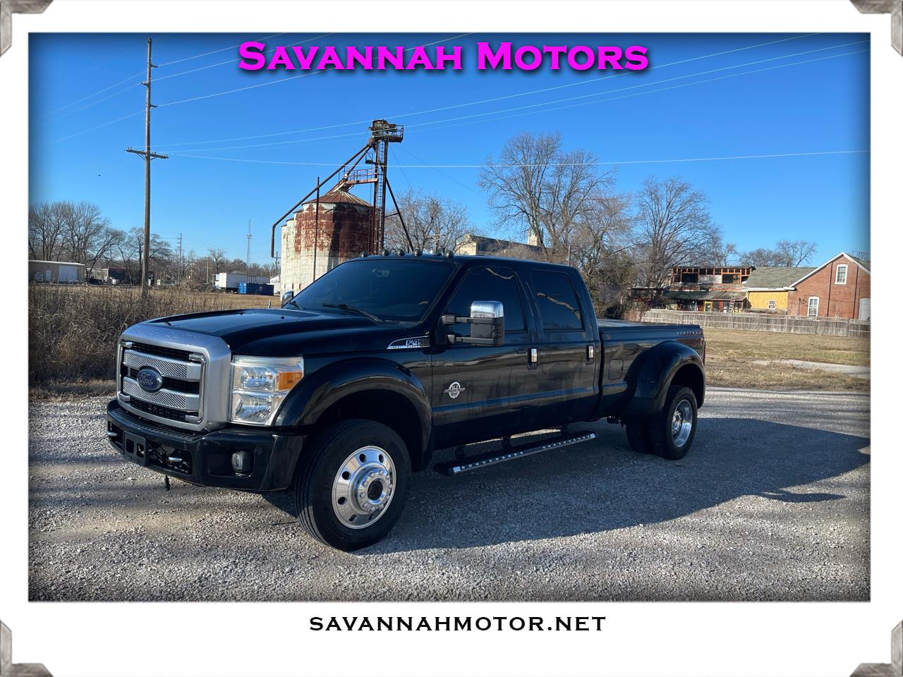 Ford F-450 SD Platinum Crew Cab DRW 4WD 2016