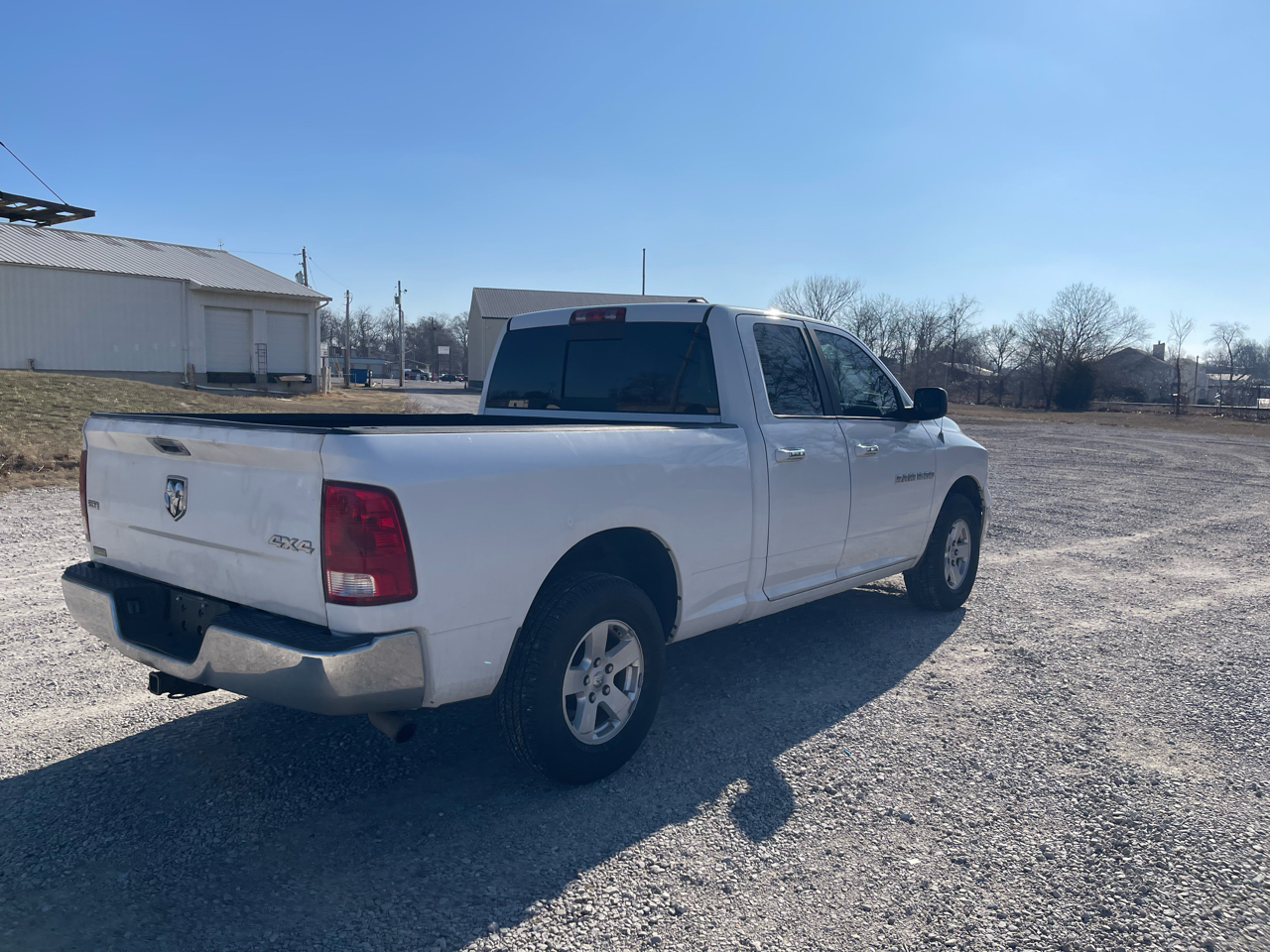 RAM 1500 4WD Quad Cab 140.5" Tradesman 2011