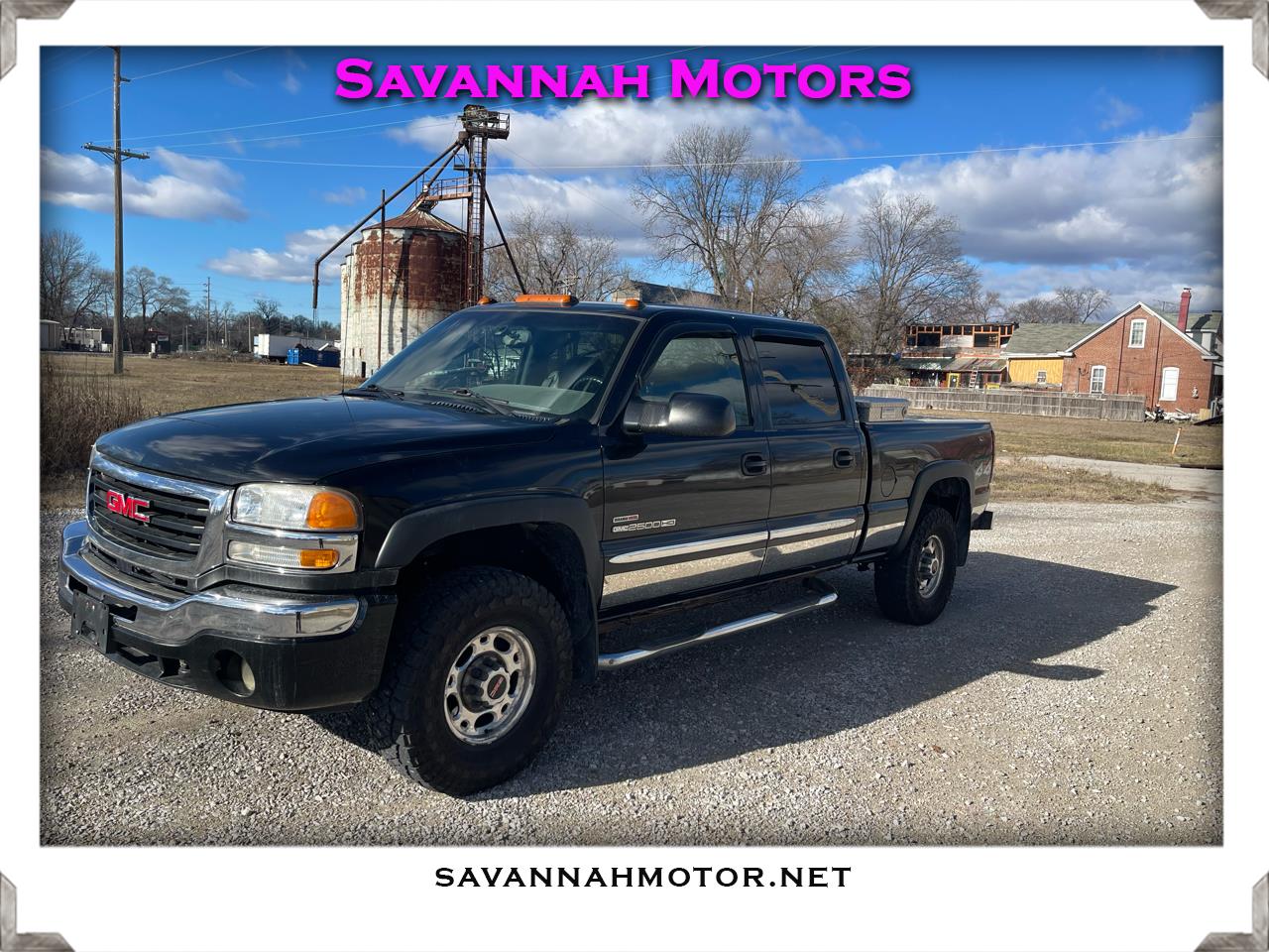 GMC Sierra 2500HD 4WD Crew Cab 159" SLE 2005