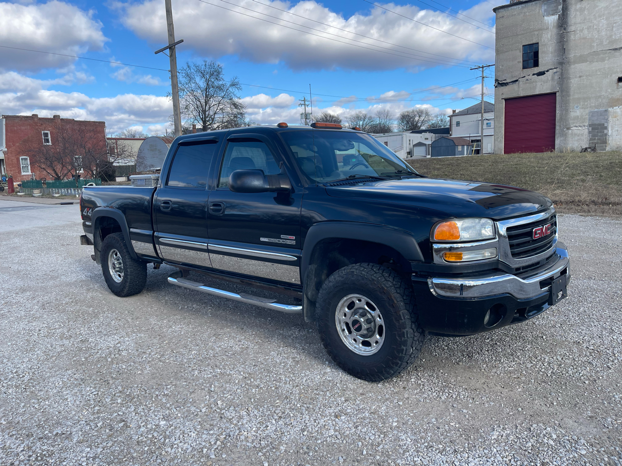 GMC Sierra 2500HD 4WD Crew Cab 159" SLE 2005