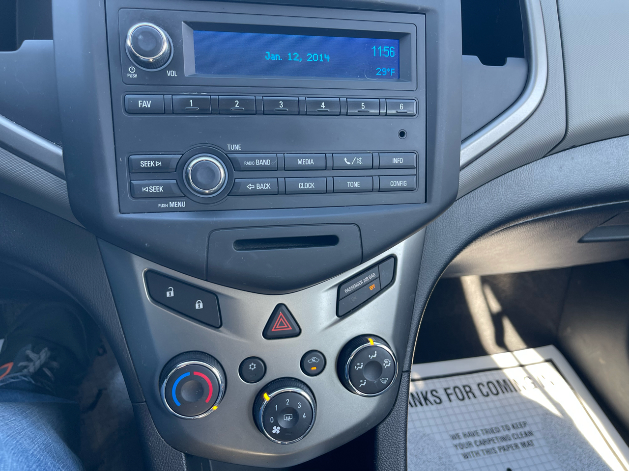 Chevrolet Sonic LS Auto Sedan 2015