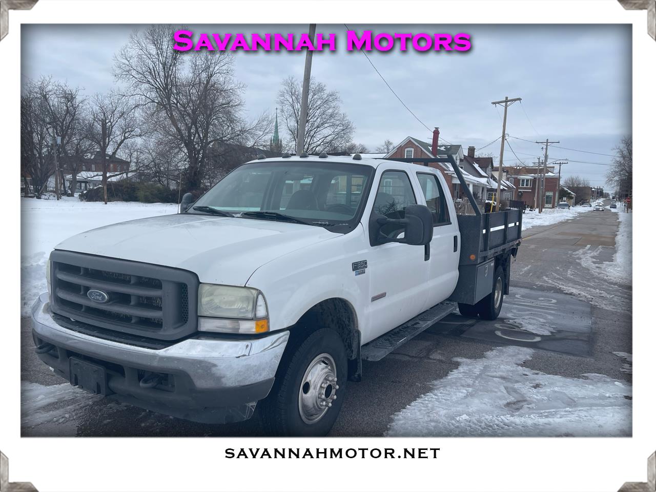 Ford F-350 SD XL Crew Cab 4WD DRW 2004