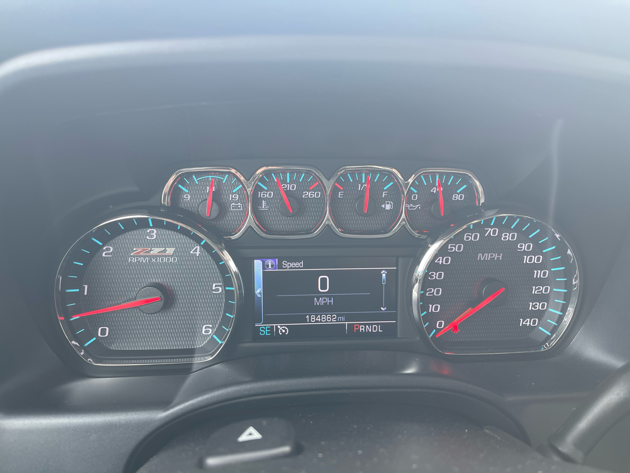 Chevrolet Silverado 1500 4WD Crew Cab 143.5" LTZ w/1LZ 2018