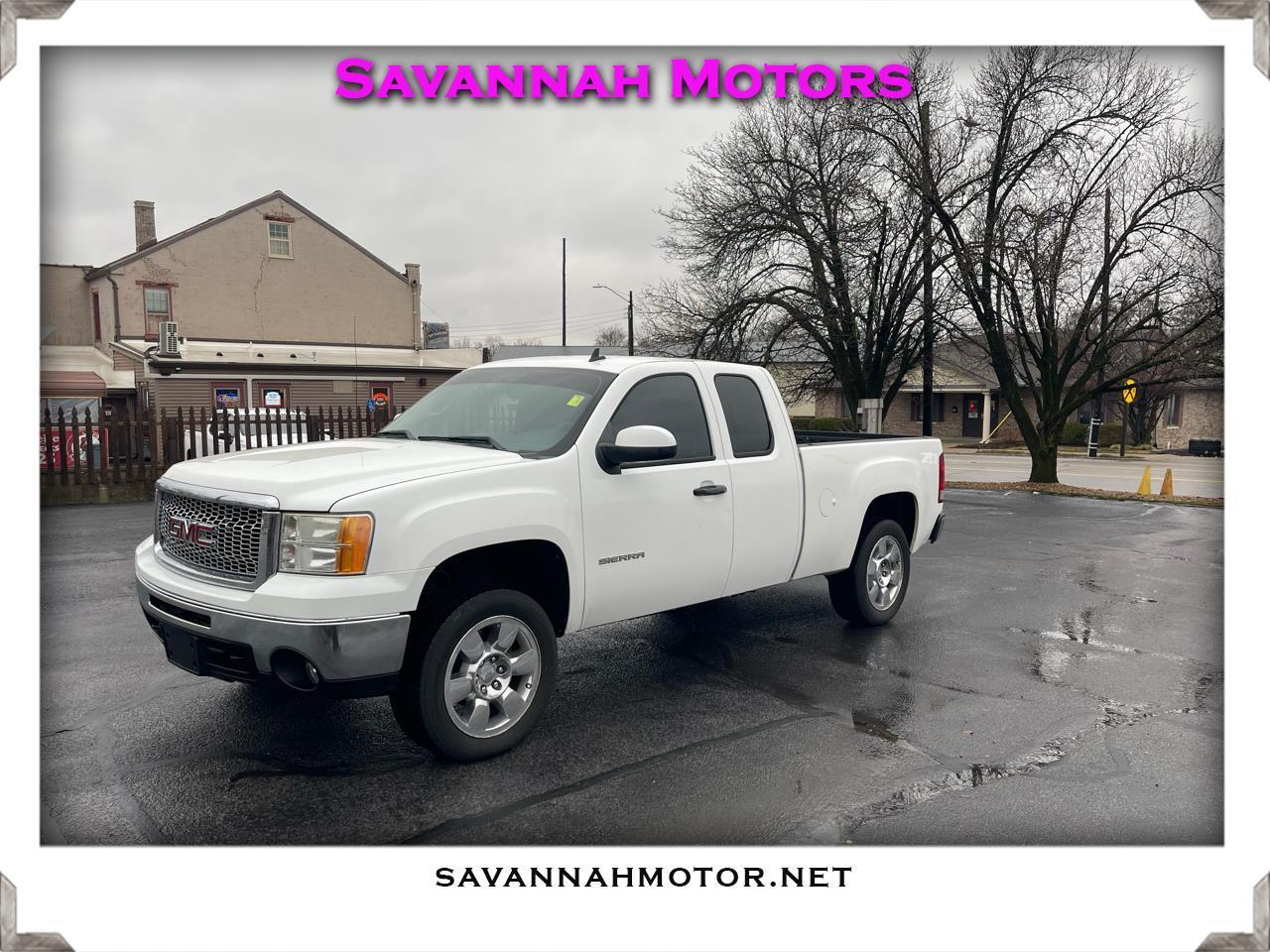 GMC Sierra 1500 4WD Ext Cab 143.5" SLE 2011