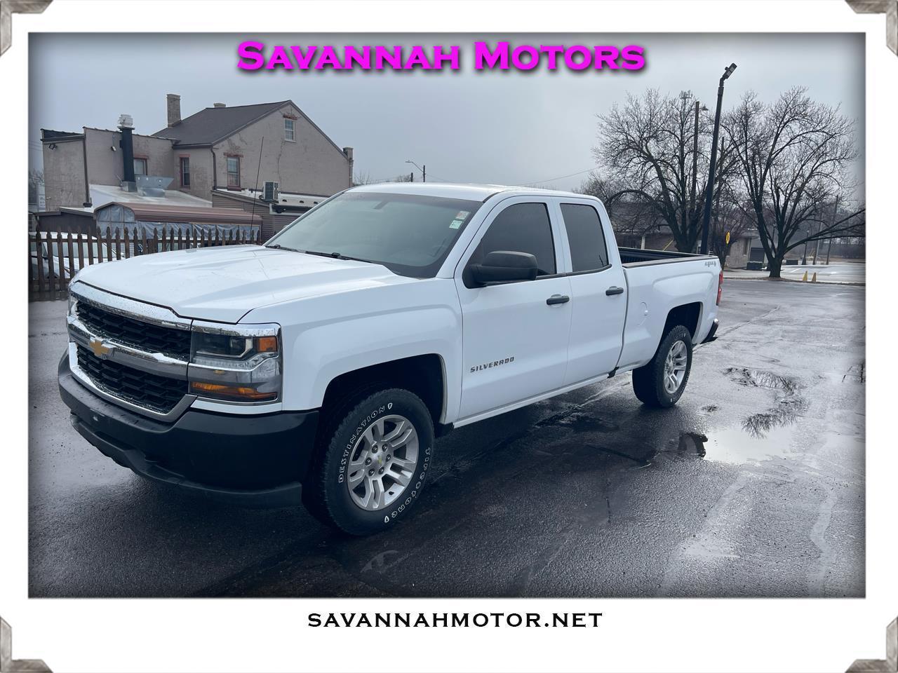 Chevrolet Silverado 1500 4WD Double Cab 143.5" Work Truck 2016