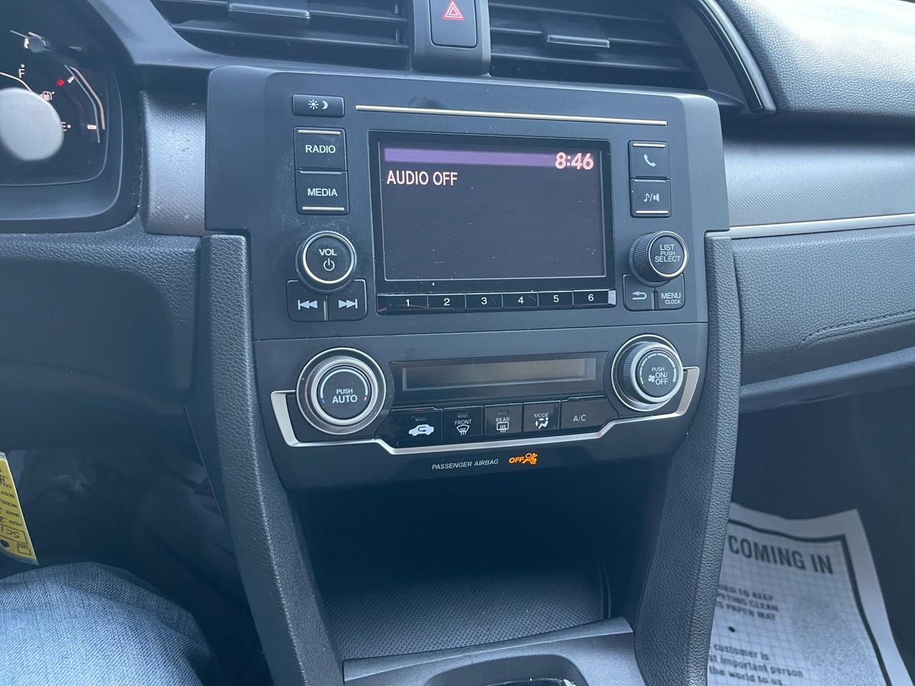 Honda Civic 4dr Sdn LX Auto 2017