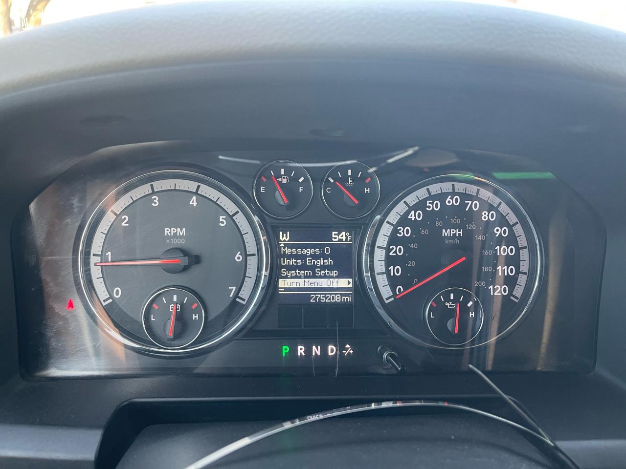 RAM 1500 4WD Quad Cab 140.5" SLT 2011